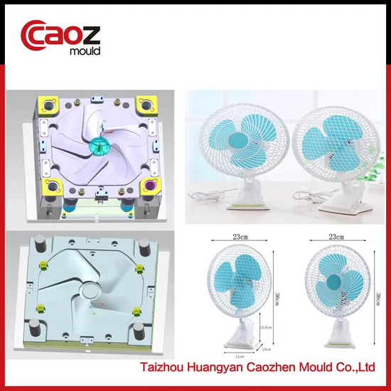 Plastic Electrical Fan Blade Injection Mould From Caozhen (CZ
