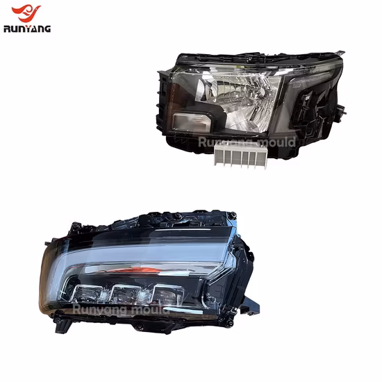 Taizhou Injection Mold China Automotive Car Auto Lamp Headlights Plastic Mould Tooling